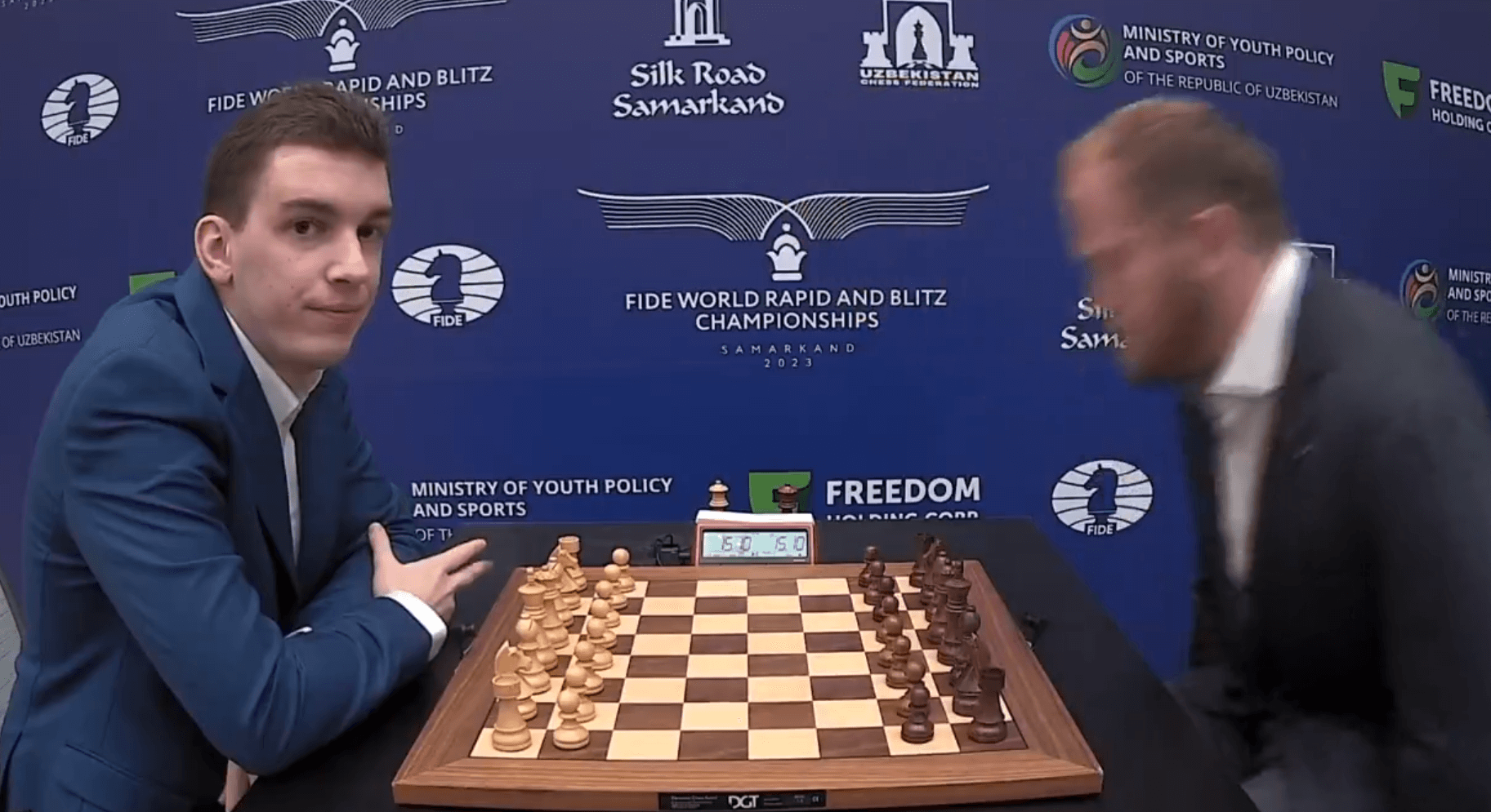 Rosjanie komentują gest Jana-Krzysztofa Dudy. „Szkoda, że czołowy polski szachista zachowuje się w ten sposób” Obraz wpisu