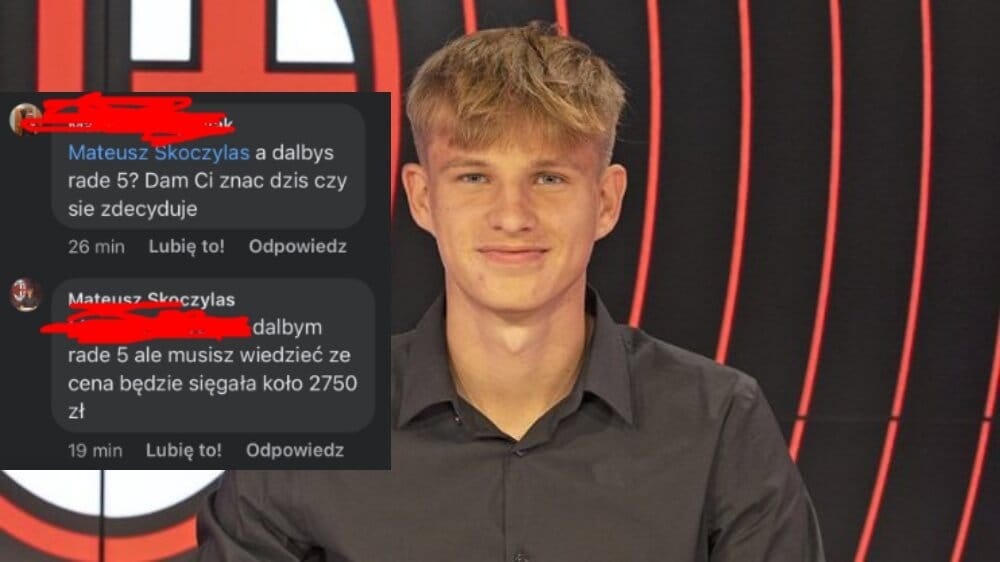 Polak z młodzieżówki Milanu sprzedawał bilety na mecz. Robił to ze swojego prywatnego konta Obraz wpisu