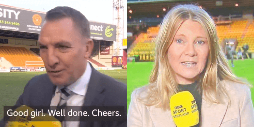 Feministki wściekłe na Brendana Rodgersa. Aktywistki rozjuszone wypowiedzią trenera w stronę dziennikarki Obraz wpisu