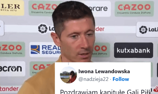 Mama Roberta Lewandowskiego z ironicznym wpisem po prestiżowym plebiscycie. „Pozdrawiam kapitułę” Obraz wpisu
