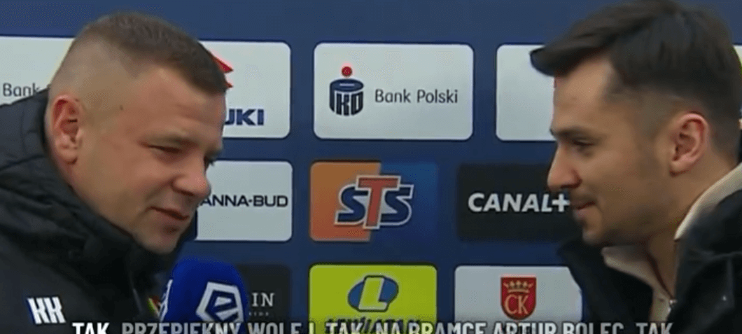 Zabawne przejęzyczenie Kamila Kuzery. Wpadka trenera Korony [WIDEO] Obraz wpisu