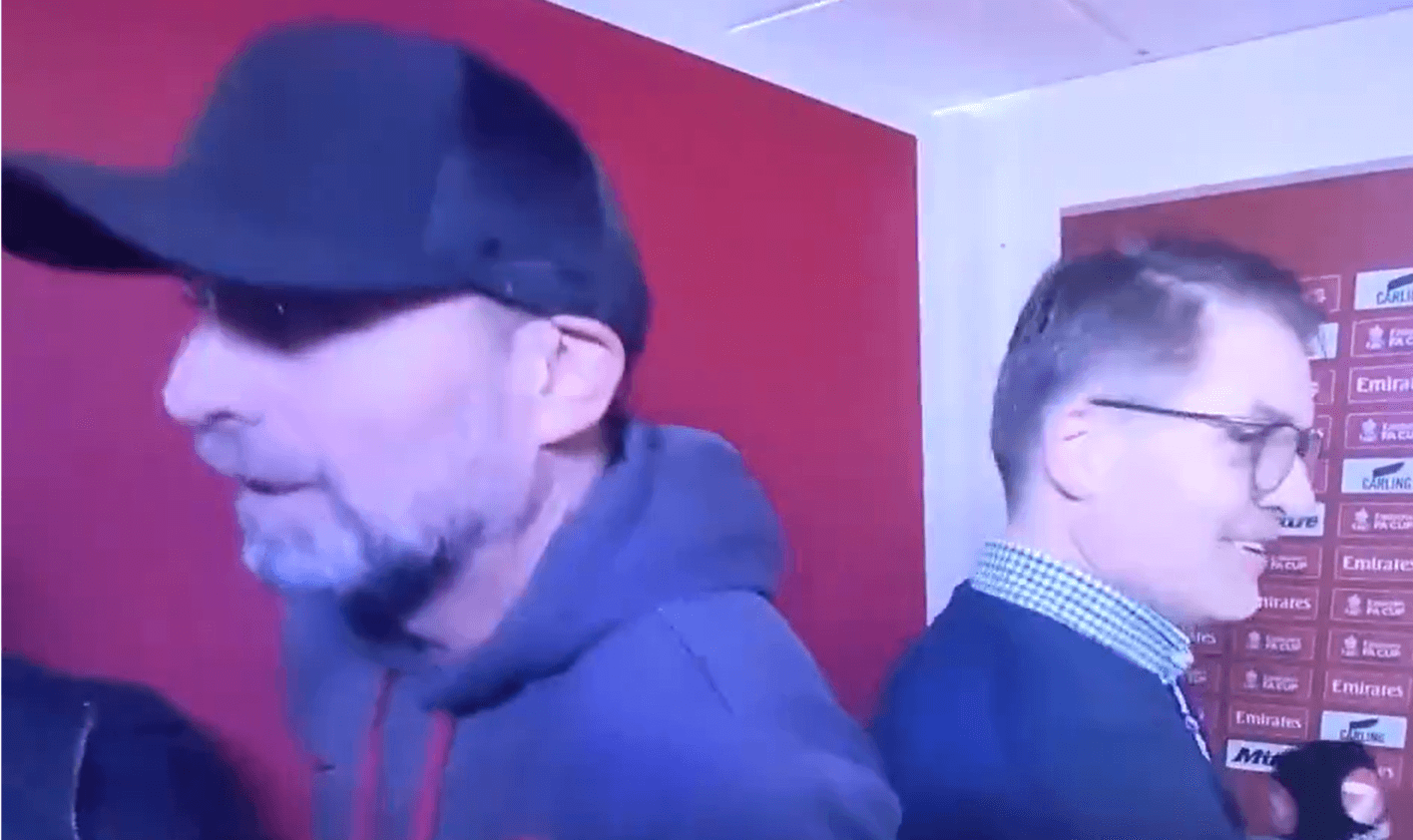 Juergen Klopp wściekły na dziennikarza po porażce w FA Cup. Niemiec przerwał wywiad [WIDEO] Obraz wpisu