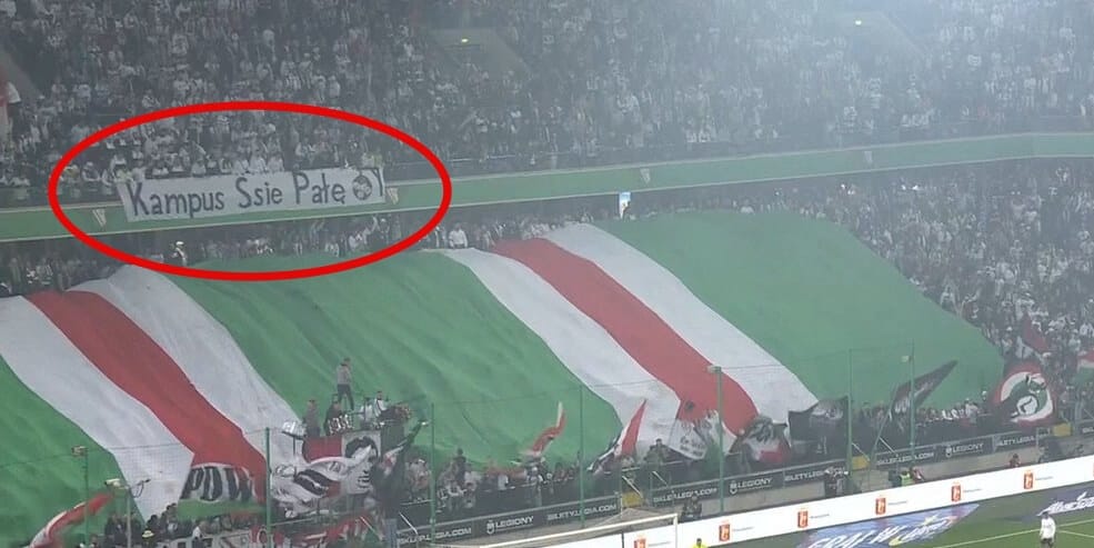 Skandaliczne zachowanie kibiców Legii. Poszło o nową współpracę Polonii Warszawa Obraz wpisu
