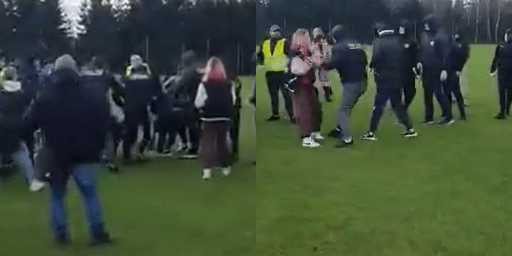 „Kibice” zaatakowali piłkarzy i ich bliskich po zakończeniu meczu. Skandal w V lidze [WIDEO] Obraz wpisu