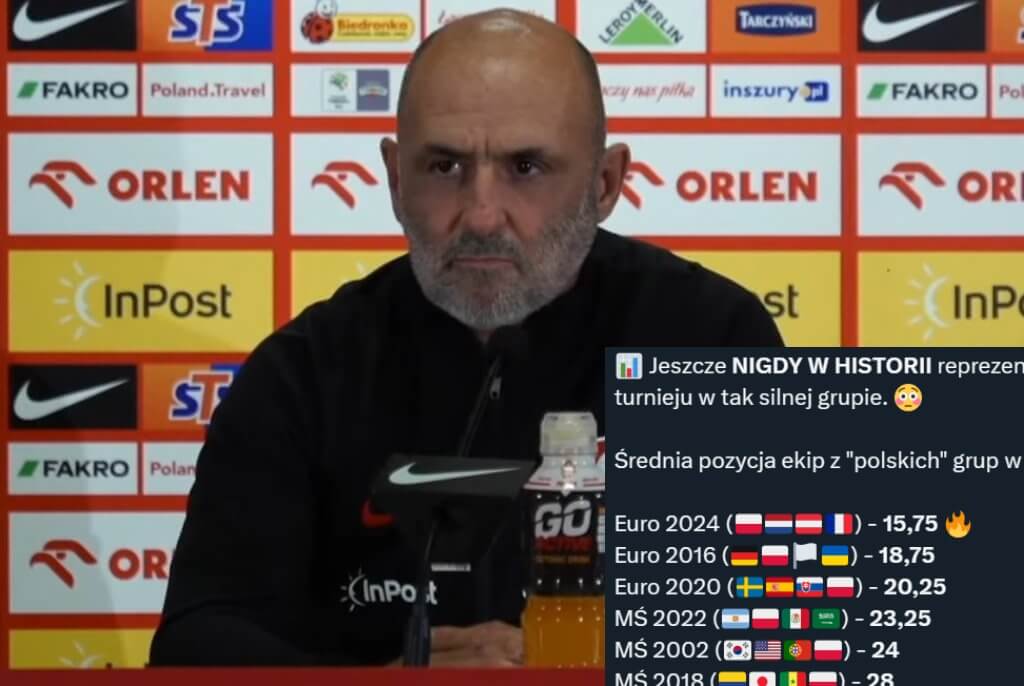 Reprezentacja Polski nigdy w historii nie grała w tak trudnej grupie. Pesymistyczne wyliczenia Obraz wpisu