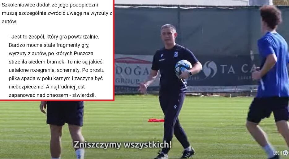 „To nie są ustalone rozegrania”. Tak Mariusz Rumak tłumaczył stałe fragmenty Puszczy Obraz wpisu