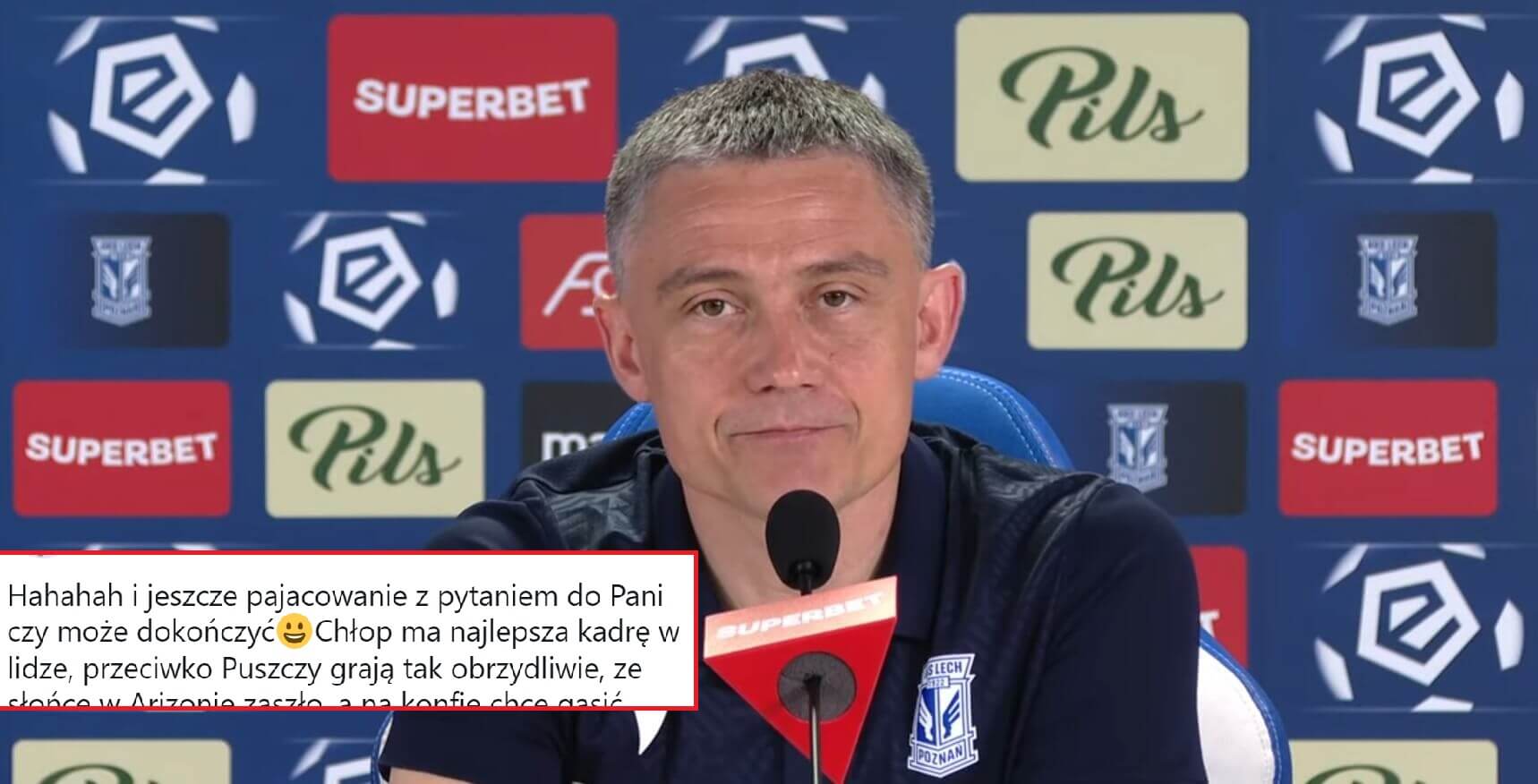 Były piłkarz Lecha Poznań uderza w Mariusza Rumaka. „Grają tak obrzydliwie, że słońce w Arizonie zaszło” Obraz wpisu