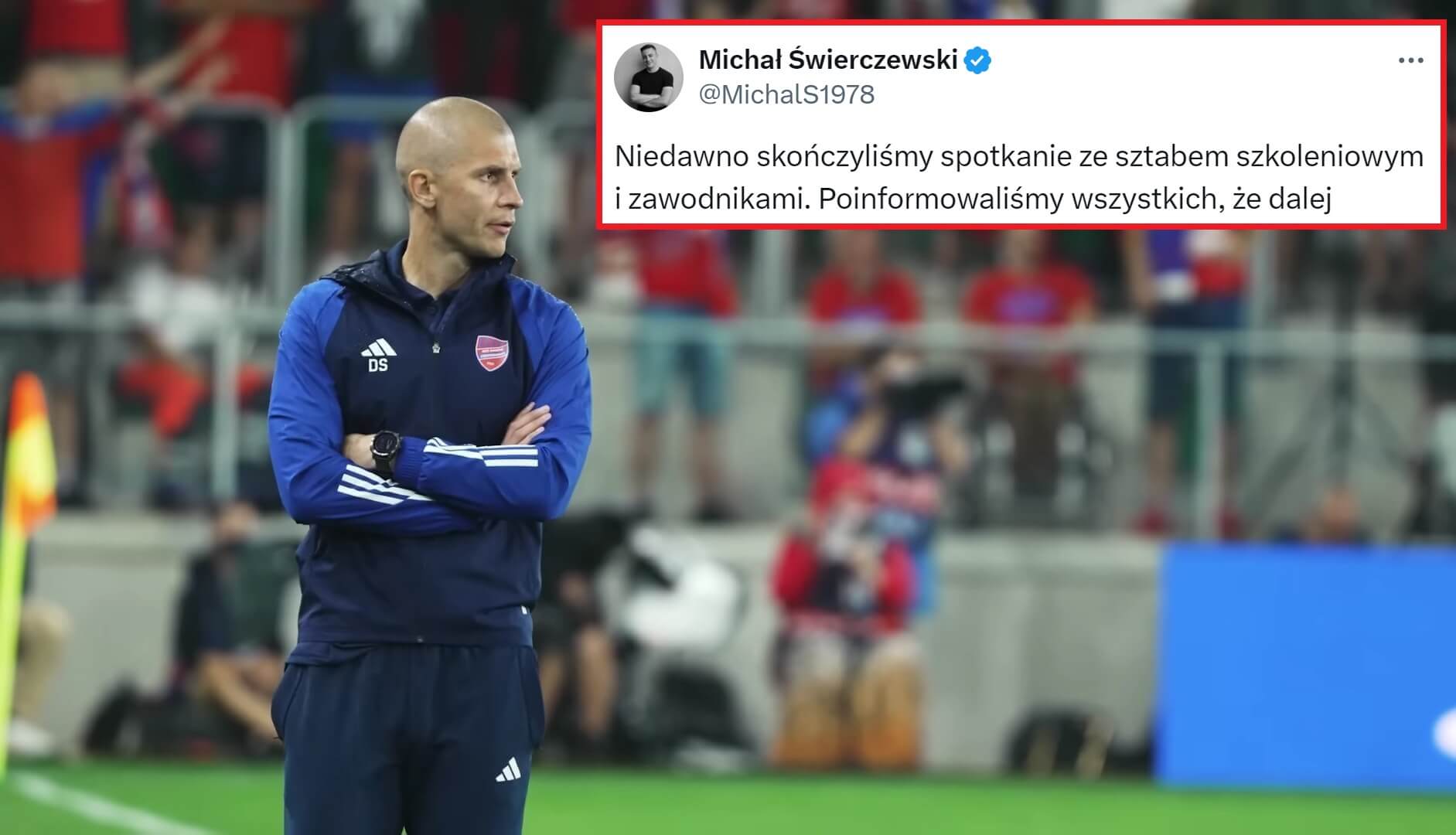 Jest decyzja odnośnie Dawida Szwargi. Właściciel Rakowa obarcza winą nie tylko sztab, ale także piłkarzy Obraz wpisu