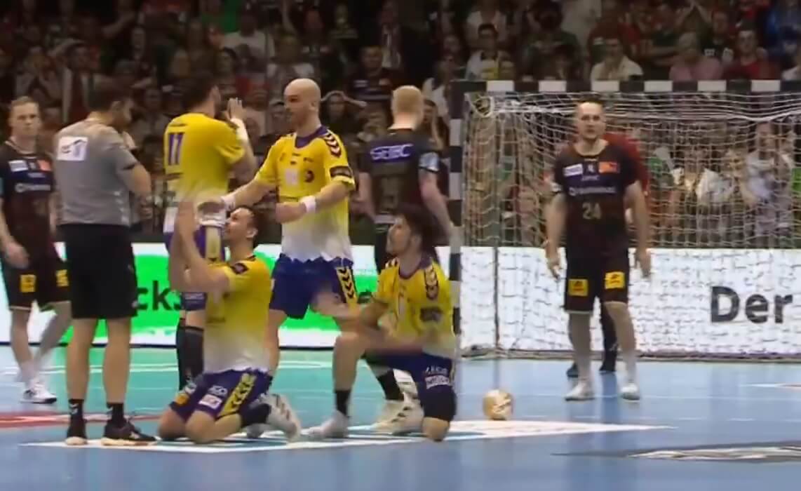 Kontrowersja w ćwierćfinale Ligi Mistrzów w piłce ręcznej. Industria Kielce składa protest Obraz wpisu