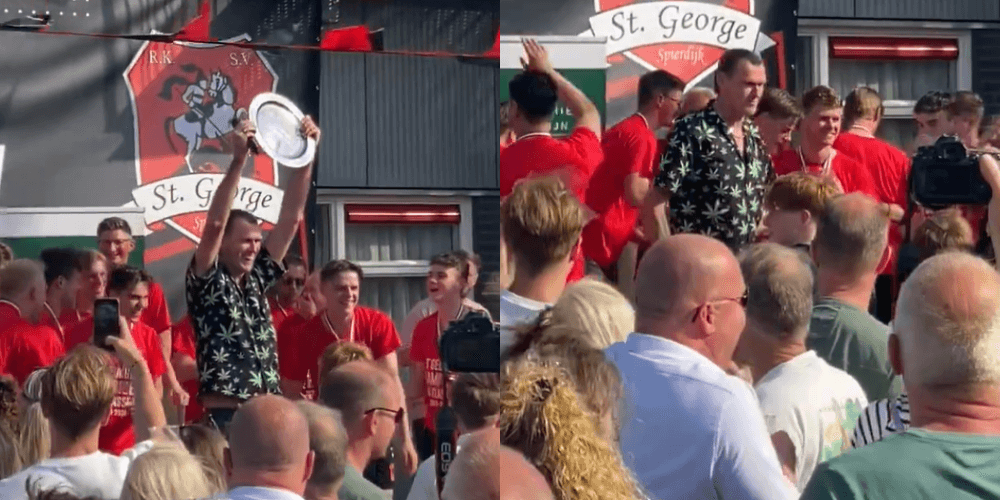 Ogromny skandal w Holandii. Sędzia zawieszony dożywotnio za świętowanie z drużyną, której sędziował Obraz wpisu