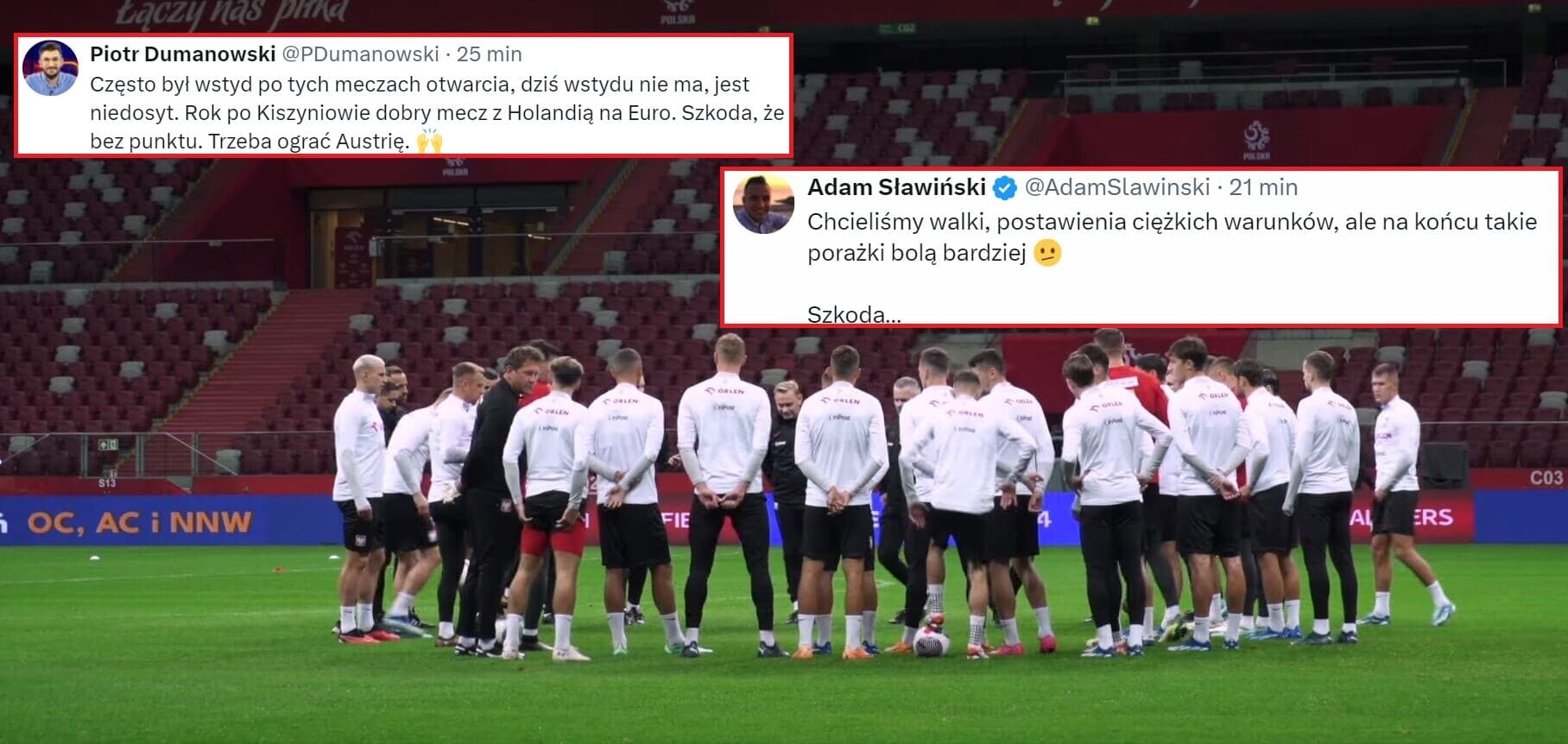 Reprezentacja Polski przegrywa na start EURO. „Jak przegrywać, to tak jak Polska” [REAKCJE] Obraz wpisu