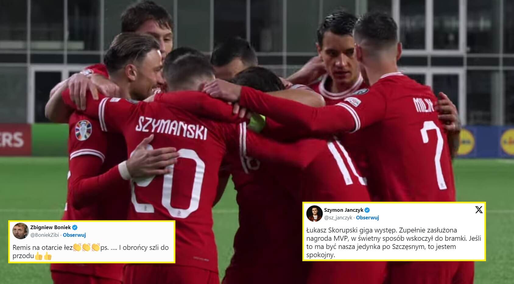 Pozytywne zakończenie EURO. Remis z wicemistrzami świata [REAKCJE] Obraz wpisu