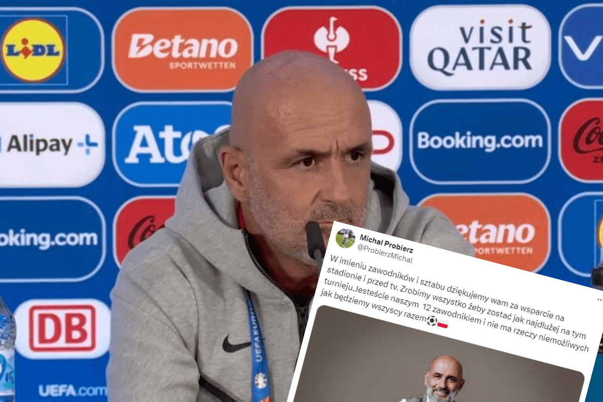 Michał Probierz z emocjonalnym wpisem. „Zrobimy wszystko, żeby zostać jak najdłużej na tym turnieju” Obraz wpisu