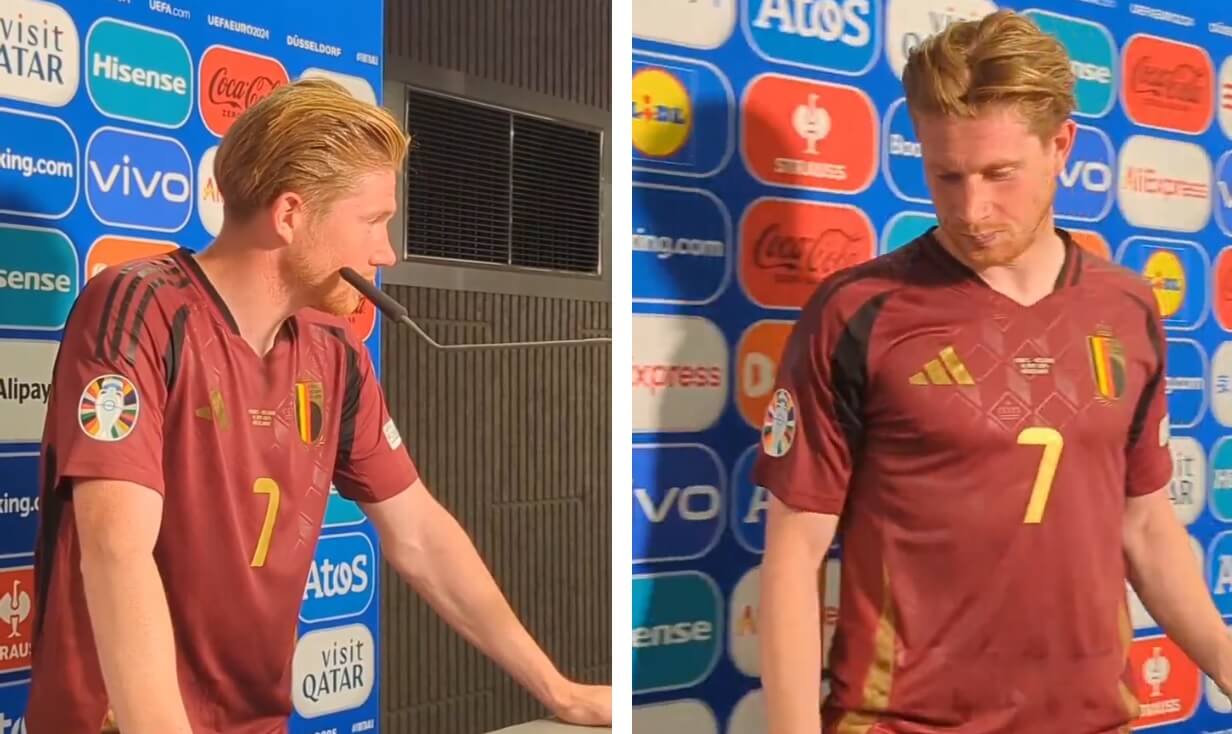 Kevin De Bruyne wściekły na dziennikarza. Nazwał go głupkiem [WIDEO] Obraz wpisu