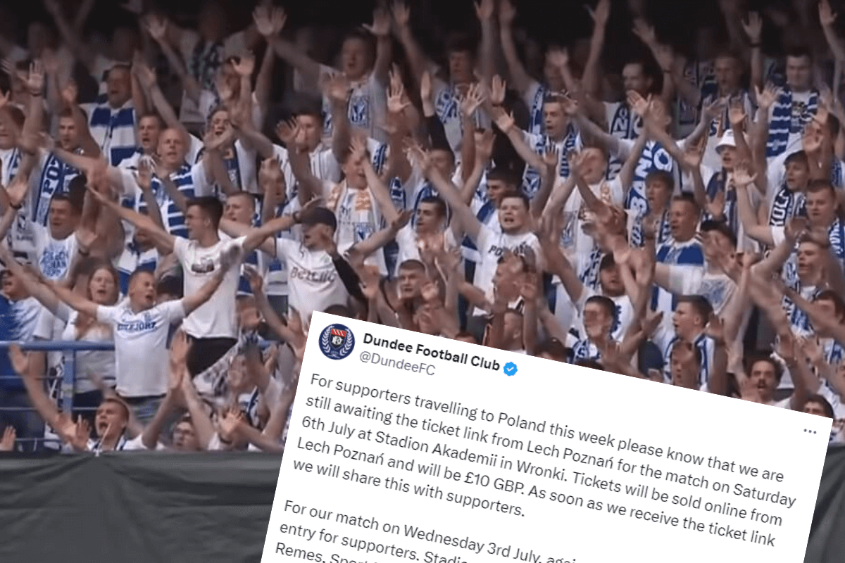 Kibice Lecha oburzeni działaniami klubu. Dziwna praktyka Kolejorza względem kibiców ze Szkocji [AKTUALIZACJA] Obraz wpisu