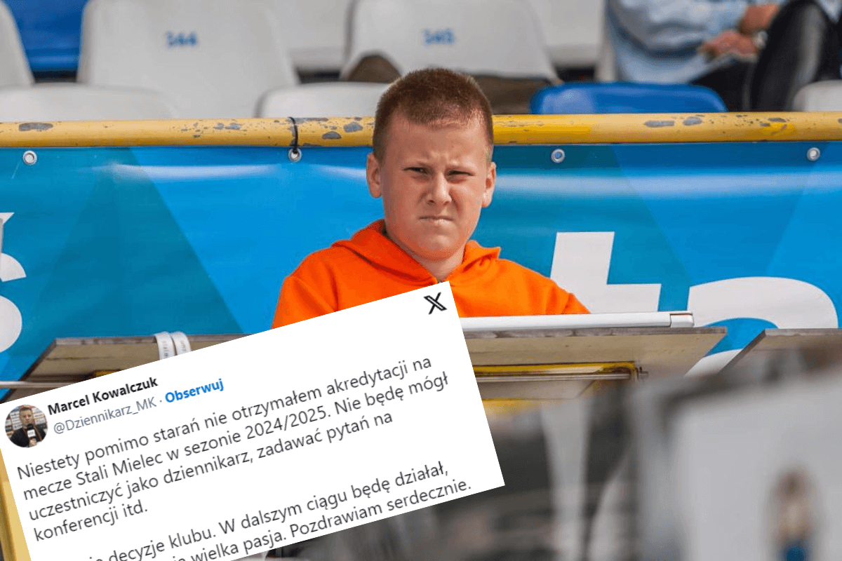 „Chcesz budować popularność na tym, że uderzysz w klub”. Stal Mielec nie przyznała akredytacji 15-latkowi Obraz wpisu