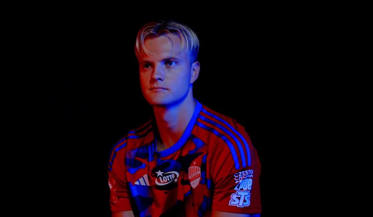 Kuzyn Erlinga Haalanda zagra w Rakowie! Erling skomentował post na profilu Rakowa Obraz wpisu