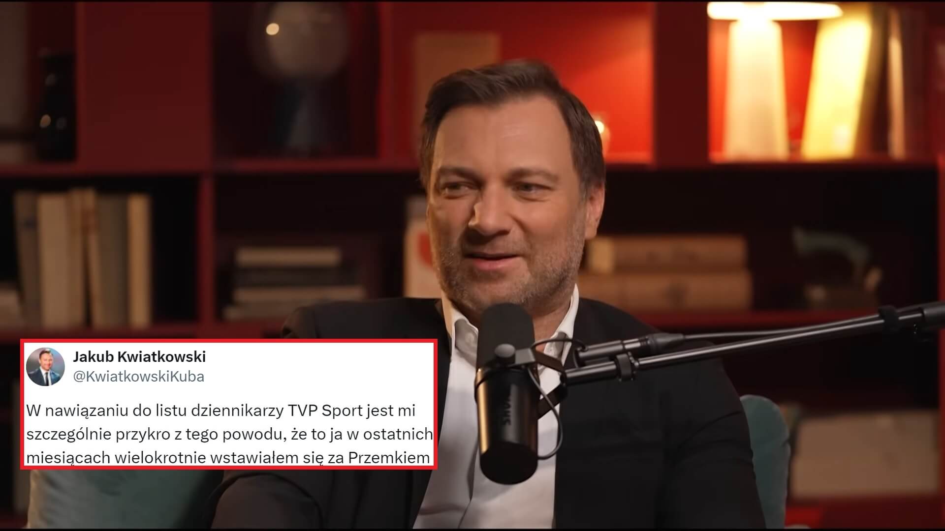 Kuba Kwiatkowski odpowiada na list dziennikarzy TVP! „Postawił kolegów w bardzo niekomfortowej sytuacji” Obraz wpisu