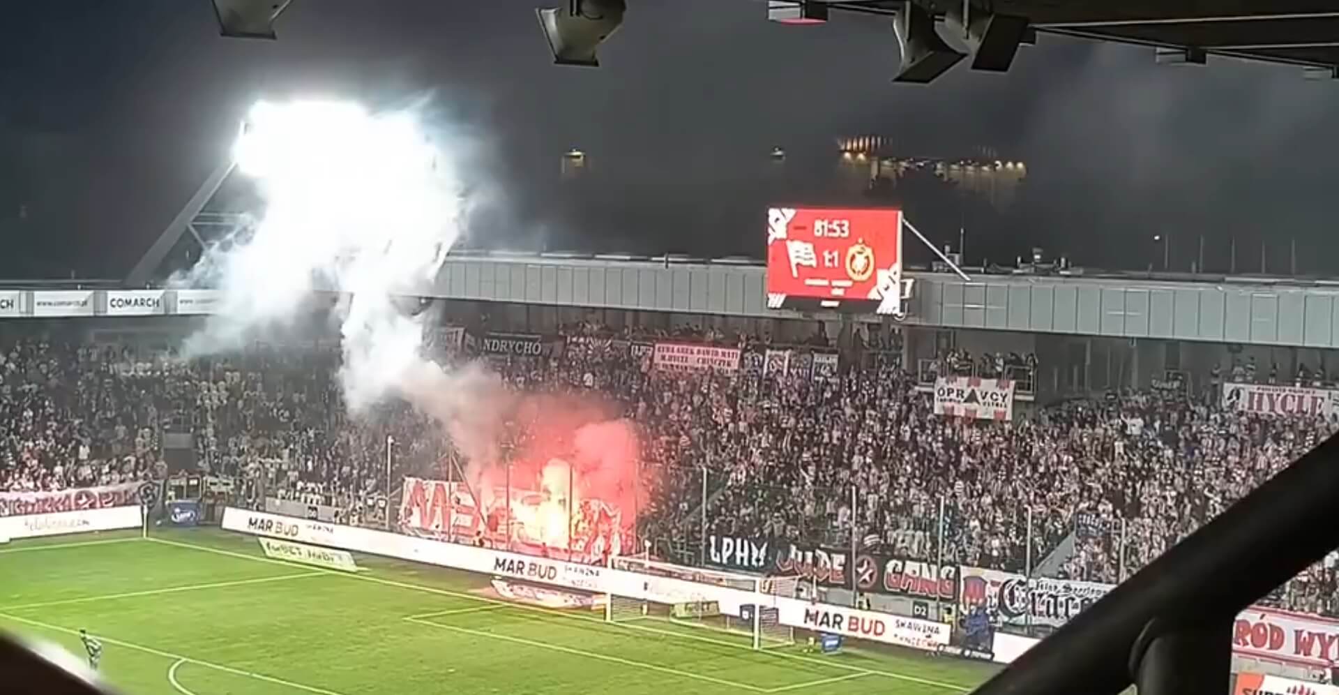 Cracovia wydała komunikat ws. wczorajszej awantury na stadionie. „Ubolewamy” Obraz wpisu