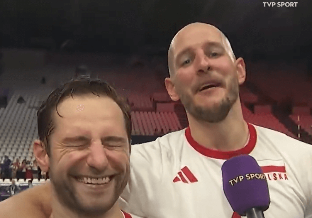 Kurek show po meczu z USA. Przerwał wywiad Łomacza: „Ma wielke jaja!” [WIDEO] Obraz wpisu