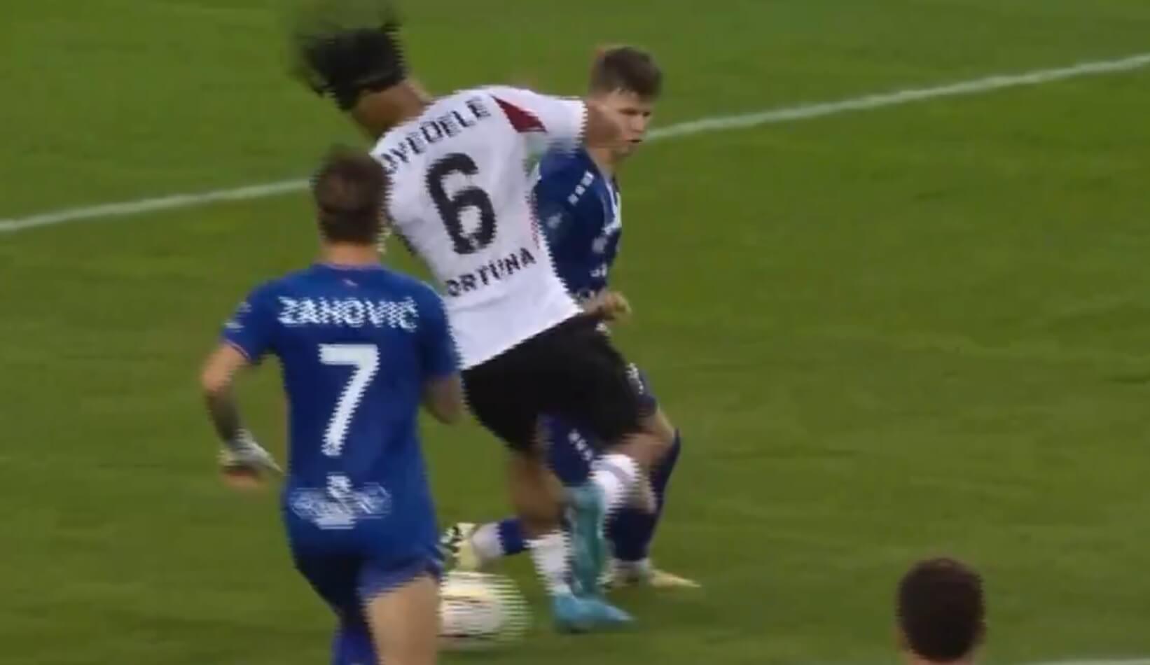 Kibice Legii zachwyceni występem Oyedele. Kompilacja zagrań hitem w sieci [WIDEO] Obraz wpisu