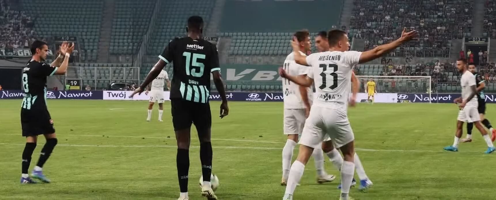 UEFA rozdała kary za pamiętny mecz Śląska z St. Gallen. Długa lista zarzutów Obraz wpisu