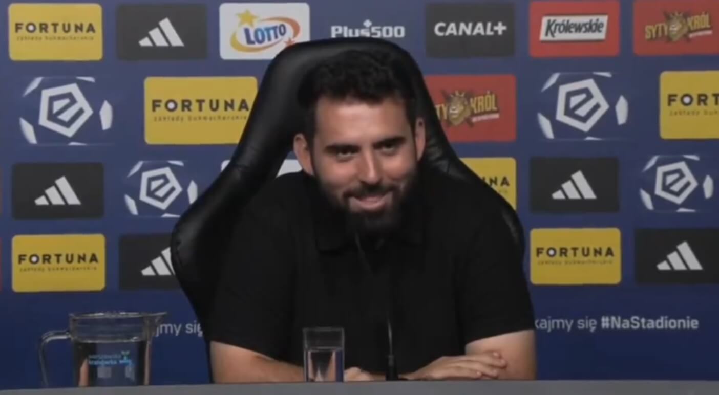 Goncalo Feio wbija szpilkę w Raków Częstochowa. „Mam nadzieję, że nie wyślą jakiegoś drona…” [WIDEO] Obraz wpisu