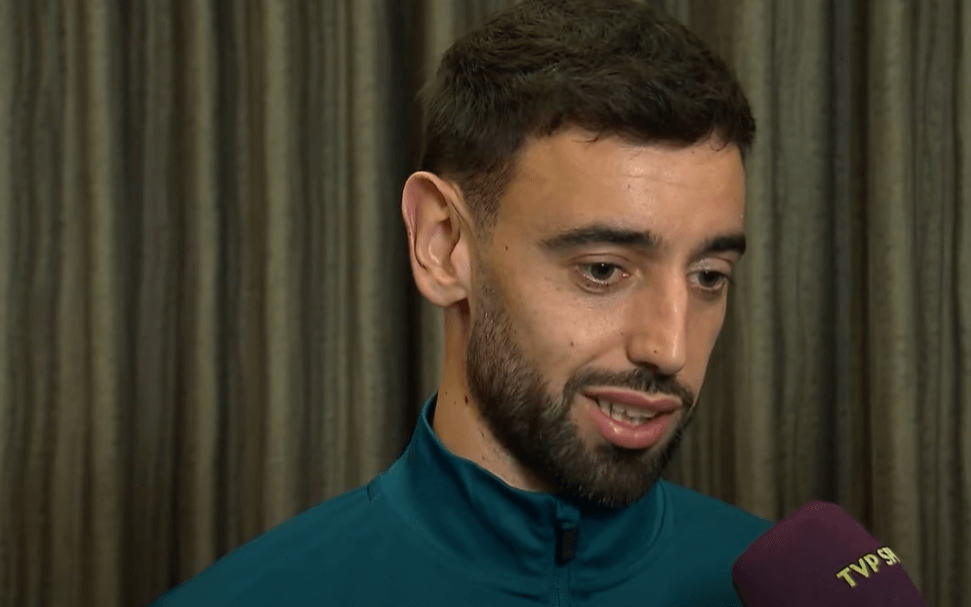 Bruno Fernandes wychwala Oyedele. „On ma wielką jakość” [WIDEO] Obraz wpisu