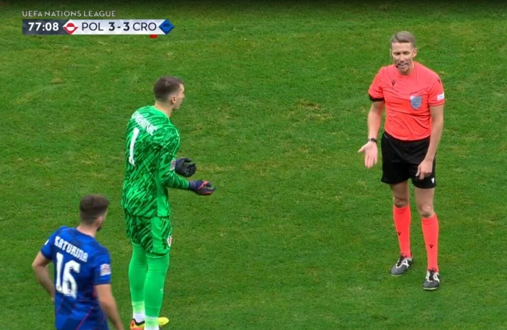 Chorwaci wściekli po meczu z Polską. Nie mogą pogodzić się z czerwoną kartką Livakovicia Obraz wpisu