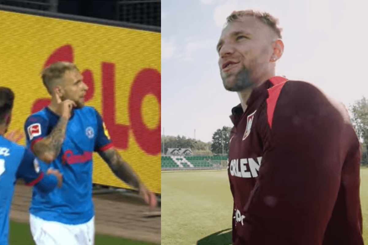 Puchacz wytłumaczył się ze swojej cieszynki przeciwko Bayernowi. „Śruba mi się odkręciła” [WIDEO] Obraz wpisu