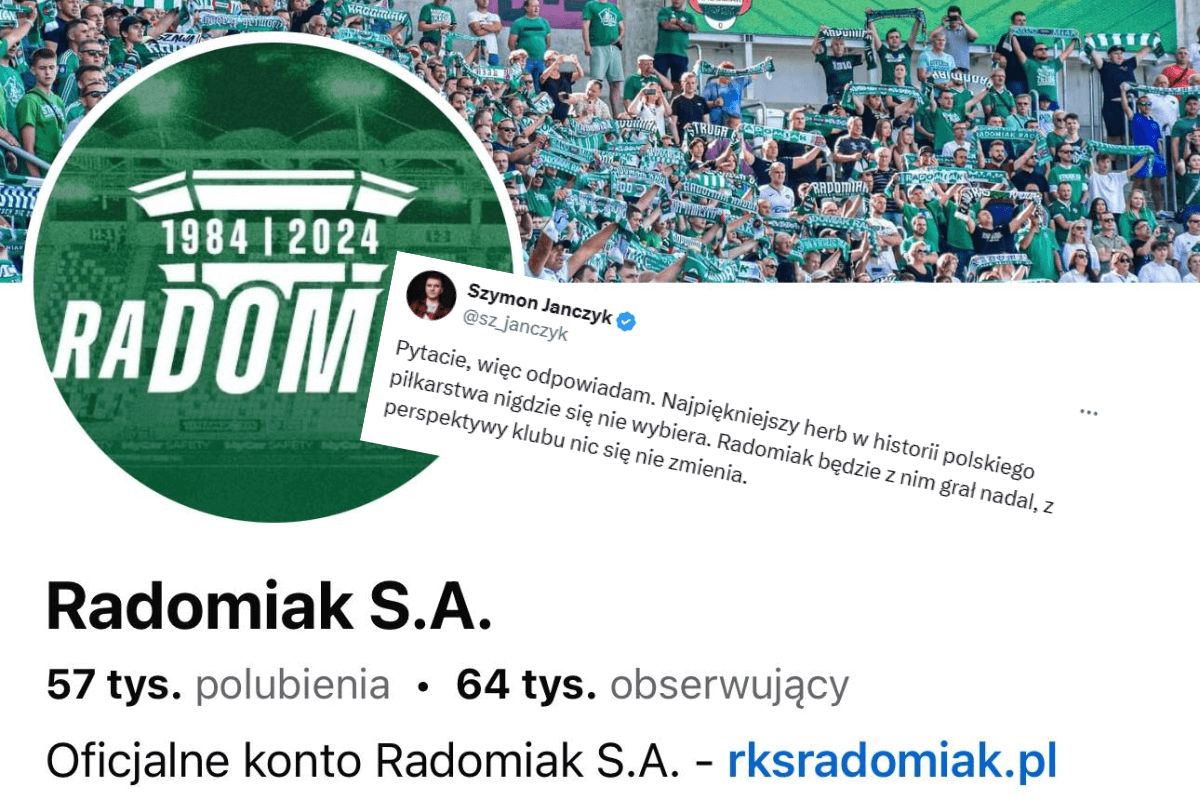 Kulisy sporu o herb i nazwę Radomiaka. „Sytuacja jest absurdalna” Obraz wpisu