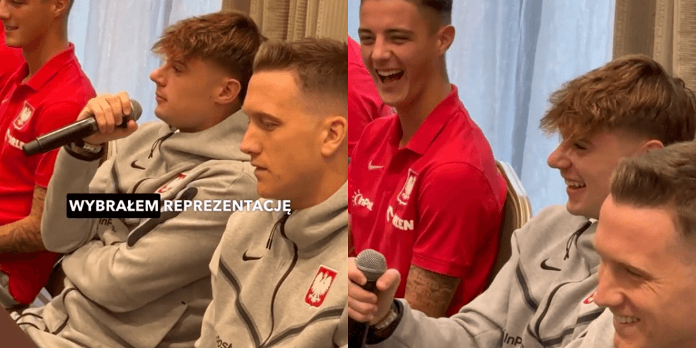 Dlatego Zalewski wybrał grę dla Polski zamiast Włoch. Rozbawił kolegów do łez [WIDEO] Obraz wpisu