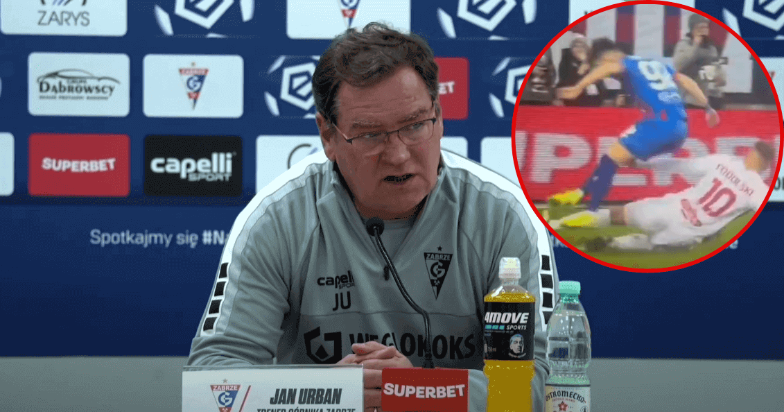 Urban o karach po meczu Górnika z Piastem. Trener tłumaczy Podolskiego Obraz wpisu