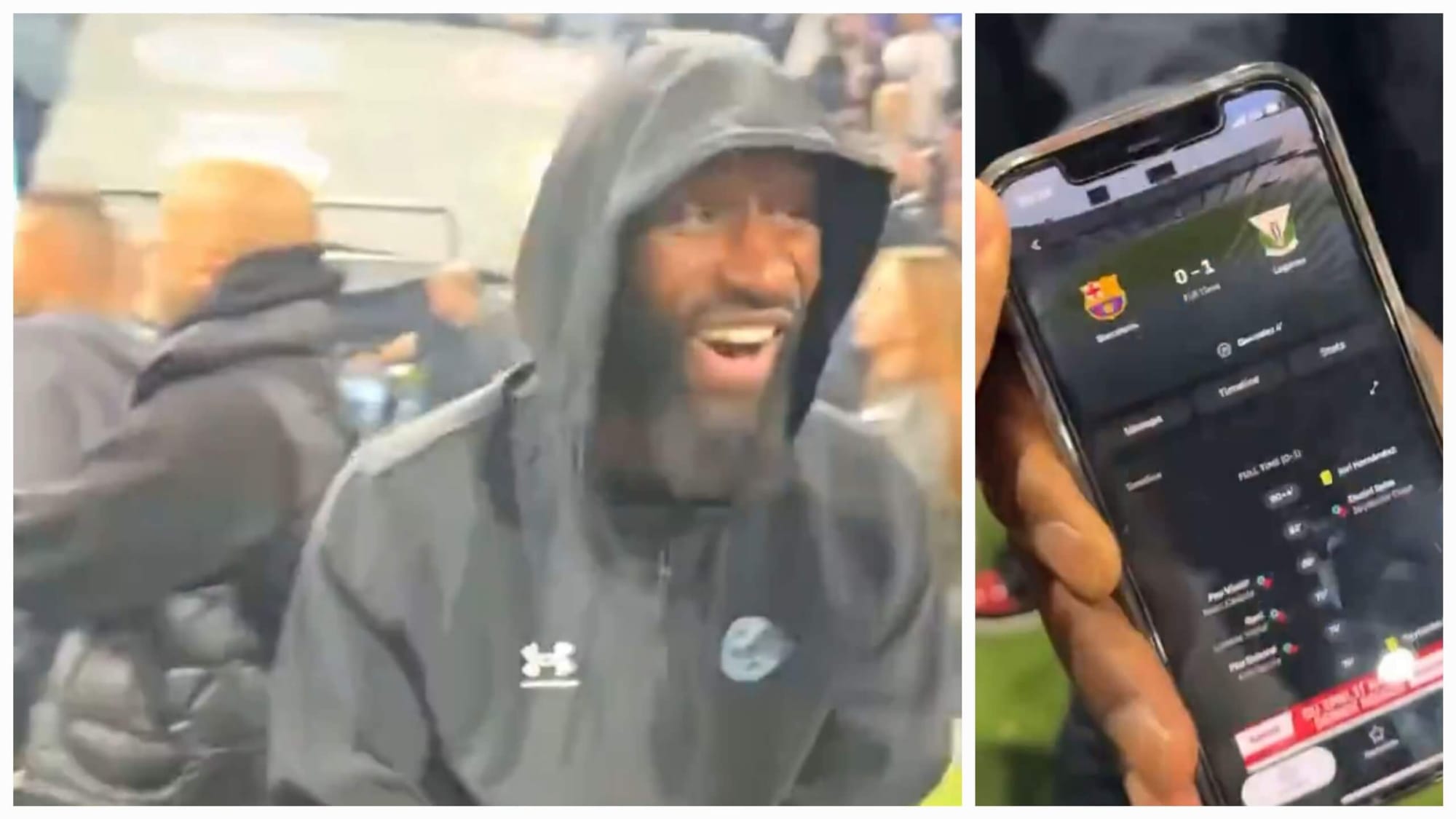 Rozbrajająca reakcja Antonio Rüdigera. Parsknął śmiechem na wynik meczu FC Barcelony [WIDEO] Obraz wpisu