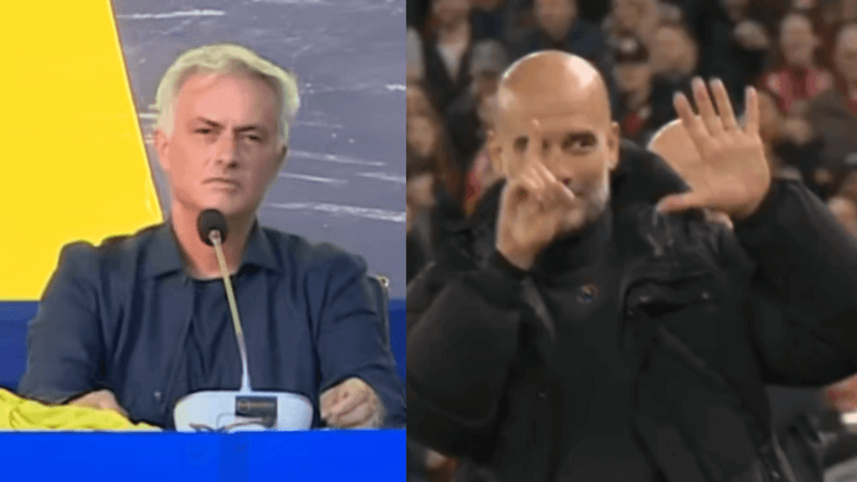 Mourinho wbił szpilkę Guardioli. Poszło o pokazane palce Obraz wpisu