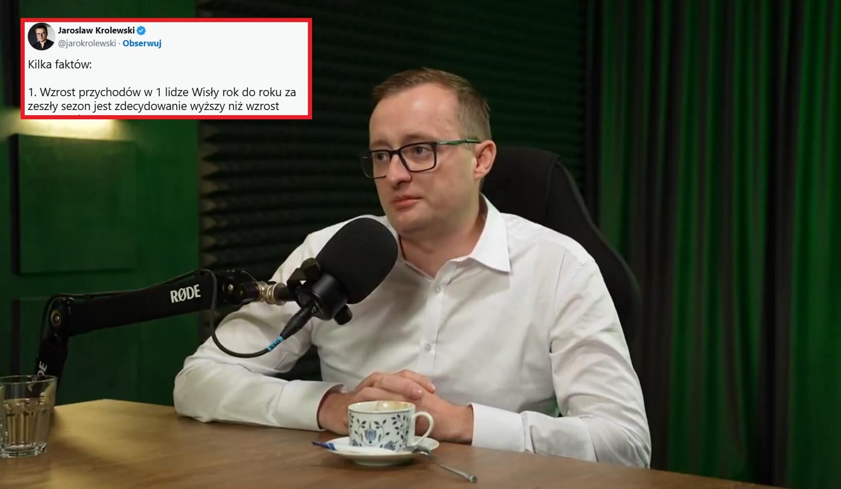 Przepychanka prezesów Cracovii i Wisły. „Cracovia rośnie, ale Wisła rośnie jeszcze bardziej” Obraz wpisu