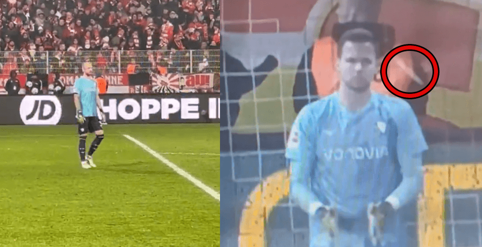 Co za cyrk w Bundeslidze. Bramkarz zaatakowany przez kibiców. Mecz musiał dokończyć napastnik [WIDEO] Obraz wpisu