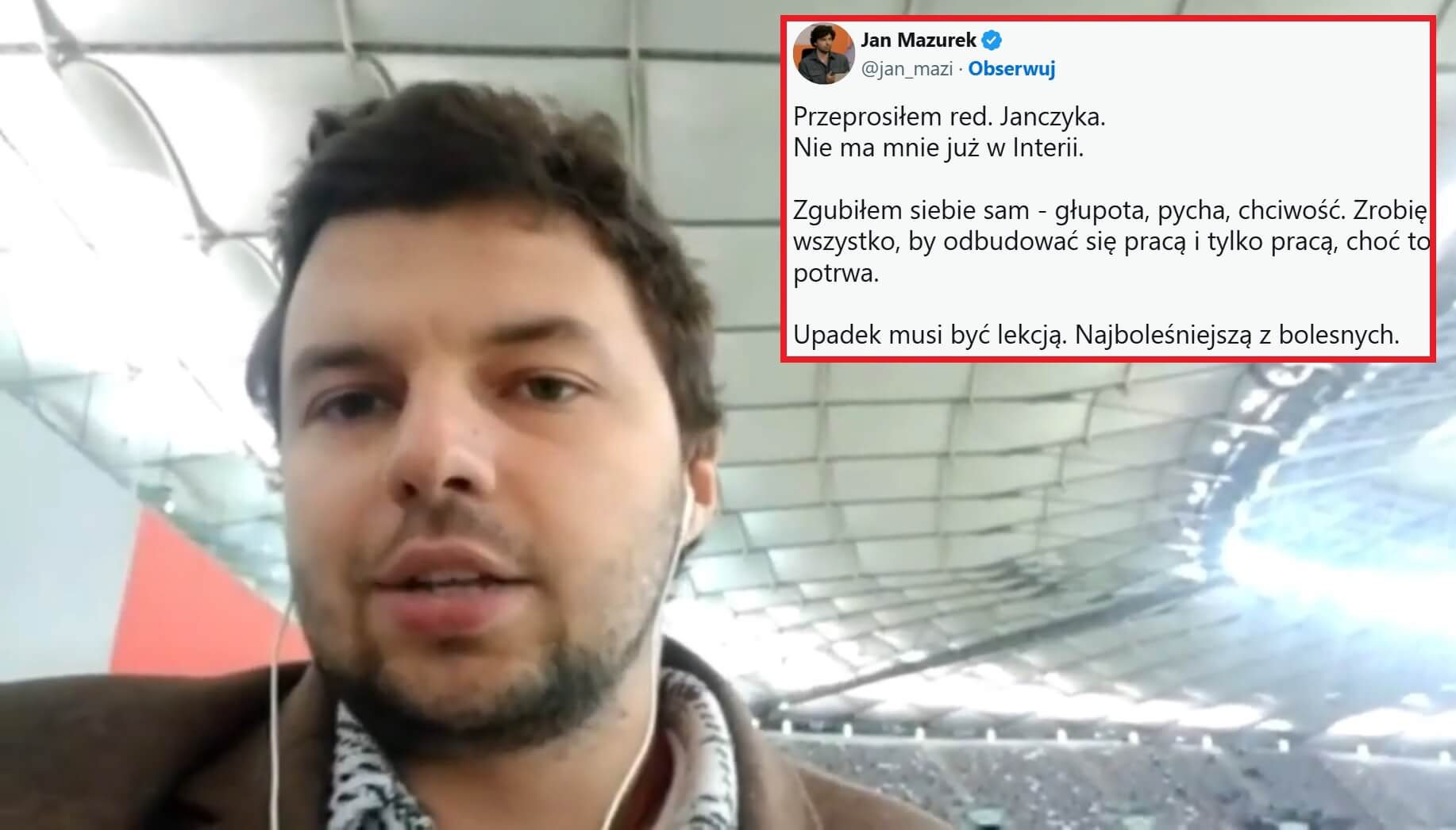 Bolesna kara dla Jana Mazurka. Dziennikarz wyrzucony z redakcji Obraz wpisu