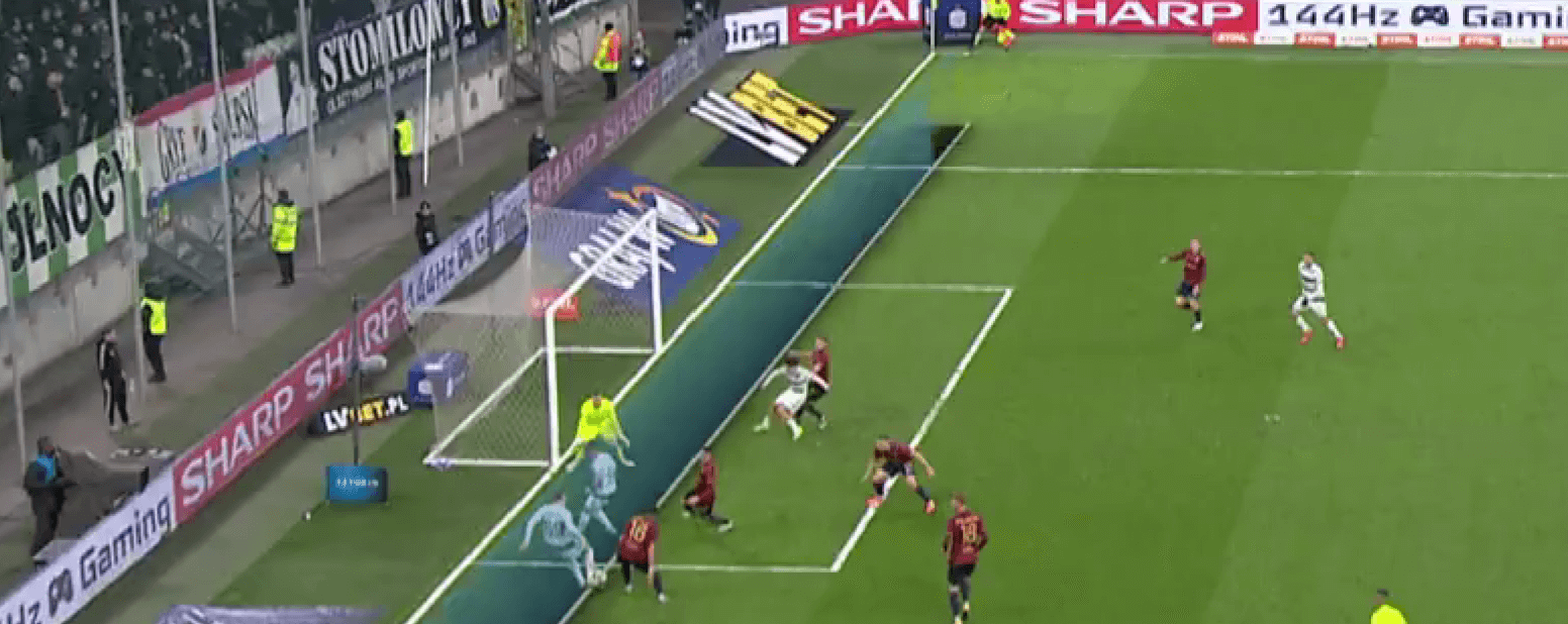 „Nie trzeba dotknąć piłki, żeby spalić”. Były sędzia analizuje kontrowersyjnego gola Lechii Obraz wpisu