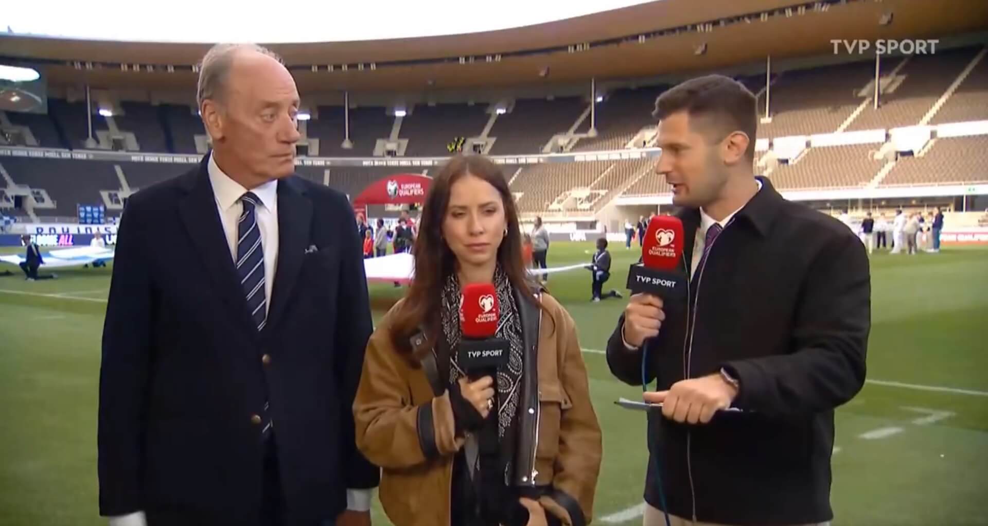 Niezręczny moment przed meczem Finlandia-Polska. Dariusz Szpakowski nagle przestał mówić [WIDEO] Obraz wpisu