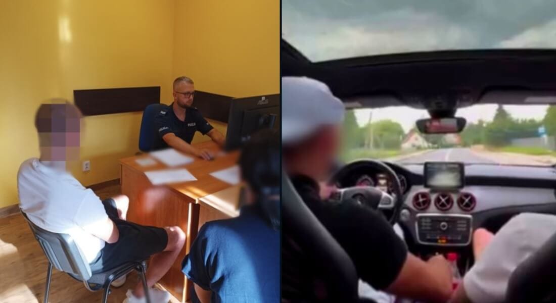 Rajd zakończony… na komendzie. Czwartoligowy piłkarz w rękach policji Obraz wpisu