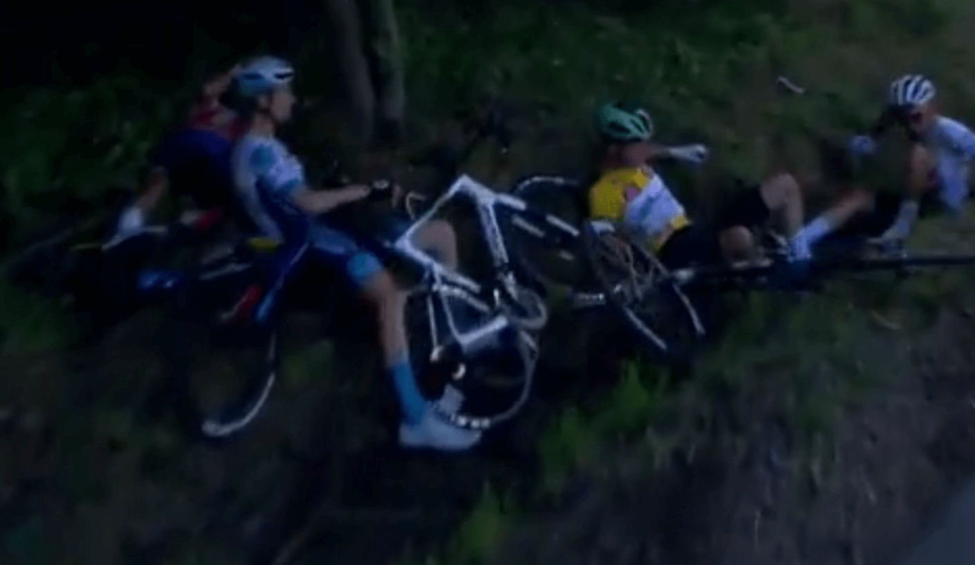 Poważny wypadek na Tour de Pologne. Rafał Majka uczestnikiem kraksy [WIDEO] Obraz wpisu