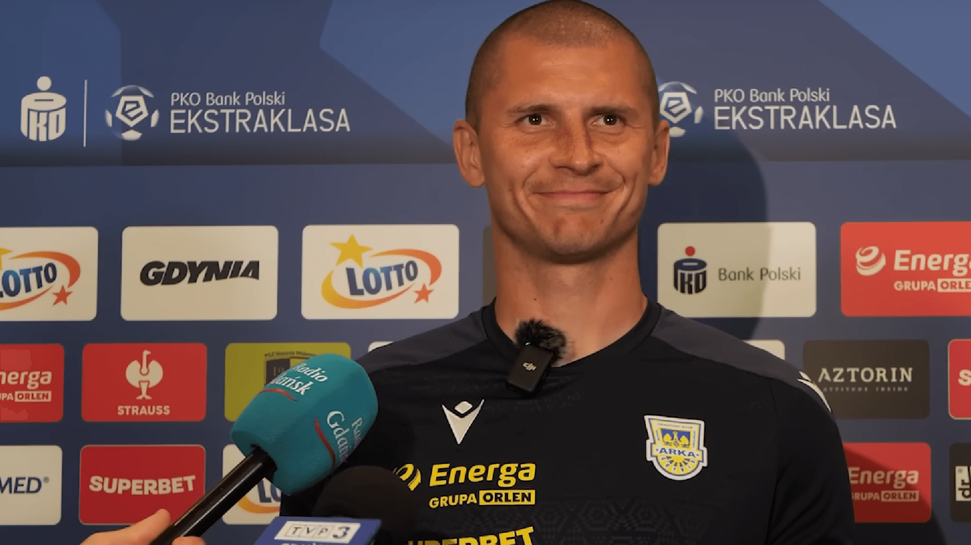 Dawid Szwarga wezwany na dywanik! Władze Arki niezadowolone z wypowiedzi trenera Obraz wpisu