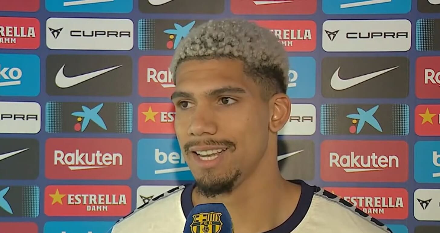 Ronald Araujo zakończył duchową podróż. Wrócił odmieniony Obraz wpisu