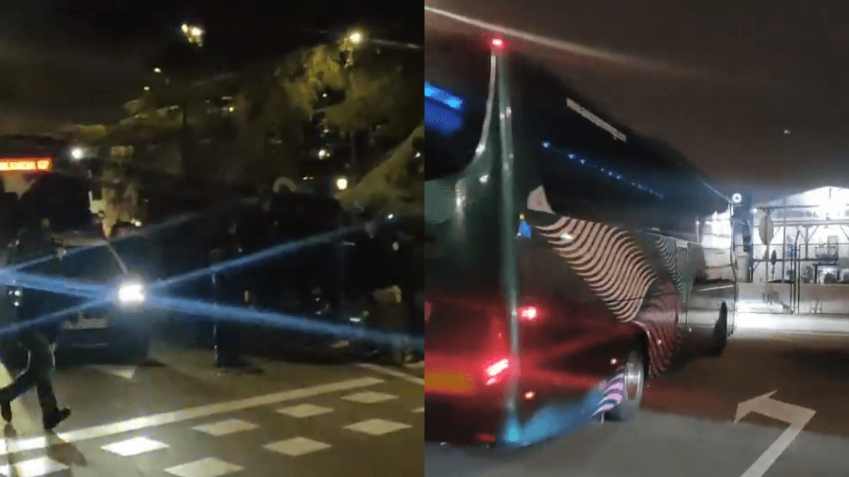 Skandal po meczu w Hiszpanii. Kibice zaatakowali klubowy autokar [WIDEO] Obraz wpisu