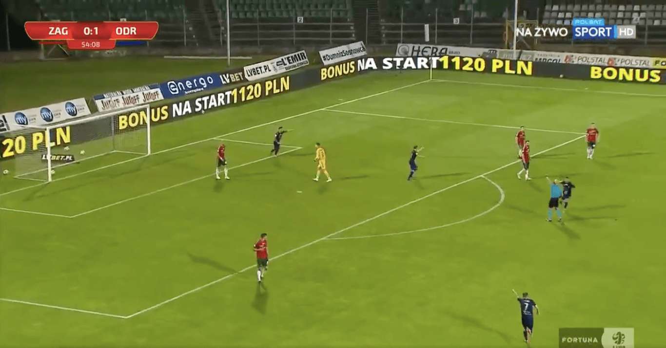 Skandal w 1. lidze! Sędzie nie uznał prawidłowej bramki? [WIDEO] Zdjęcie główne wpisu