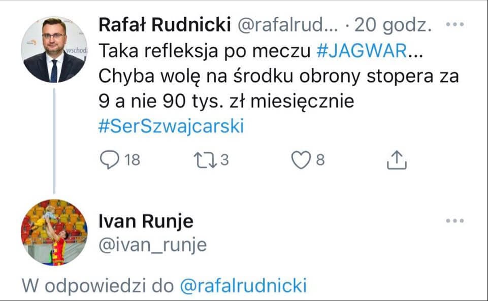 Wiceprezydent krytykuje piłkarza Jagiellonii! Nie musieliśmy długo czekać na odpowiedź Zdjęcie główne wpisu