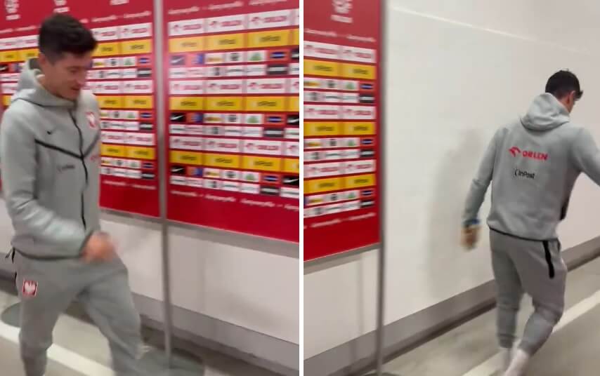 Robert Lewandowski jednak z kontuzją? Kapitan opuścił stadion utykając [WIDEO] Zdjęcie główne wpisu