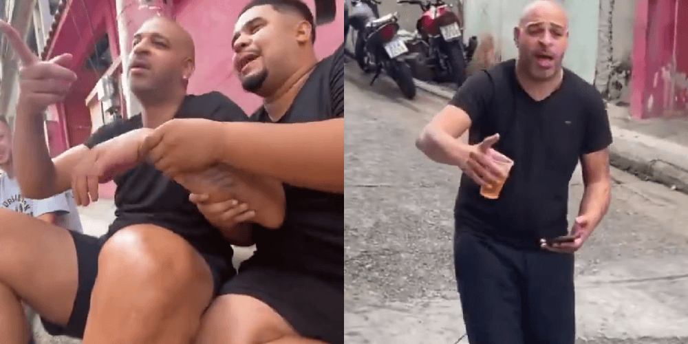 Dramatyczne nagranie Adriano. Brazylijska legenda w opłakanym stanie [WIDEO] Zdjęcie główne wpisu