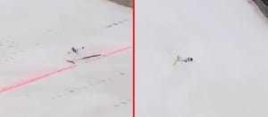 Upadek Kacpra Tomasiaka na mamuciej skoczni w Vikersund. Są pierwsze wieści [WIDEO] Zdjęcie główne wpisu